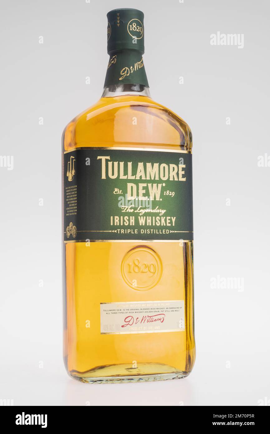 Tullamore Dew Irish Whiskey Stock Photo - Alamy