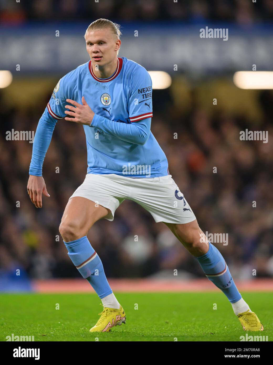 Erling haaland manchester city hi-res stock photography and images