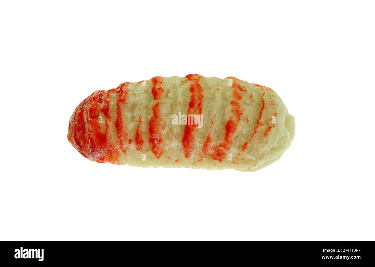 Frozen Lobster tails isolated on white Stock Photo