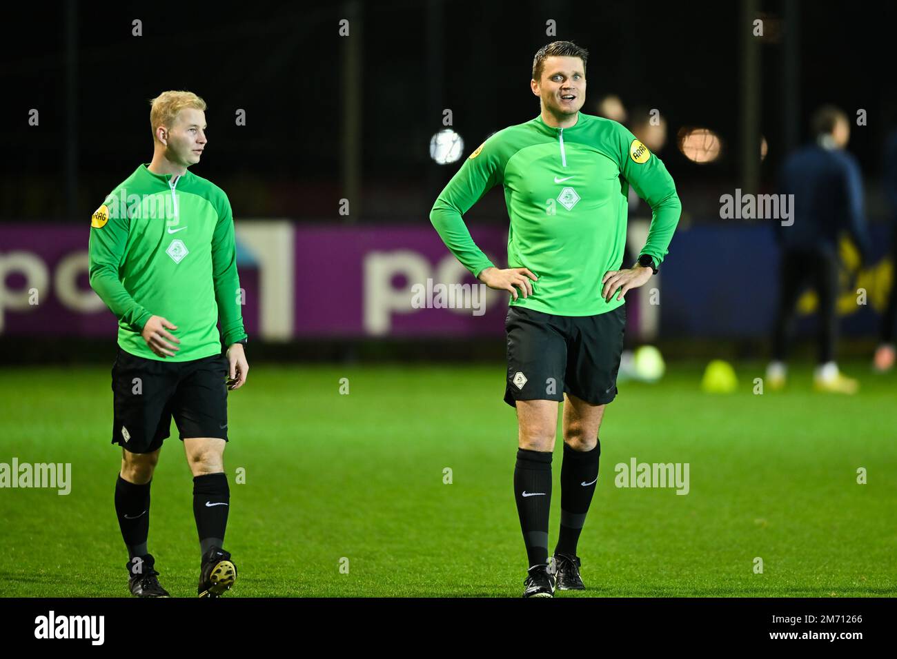 AMSTERDAM, NETHERLANDS - JANUARY 6: Referee Jesse Rozendal during the ...