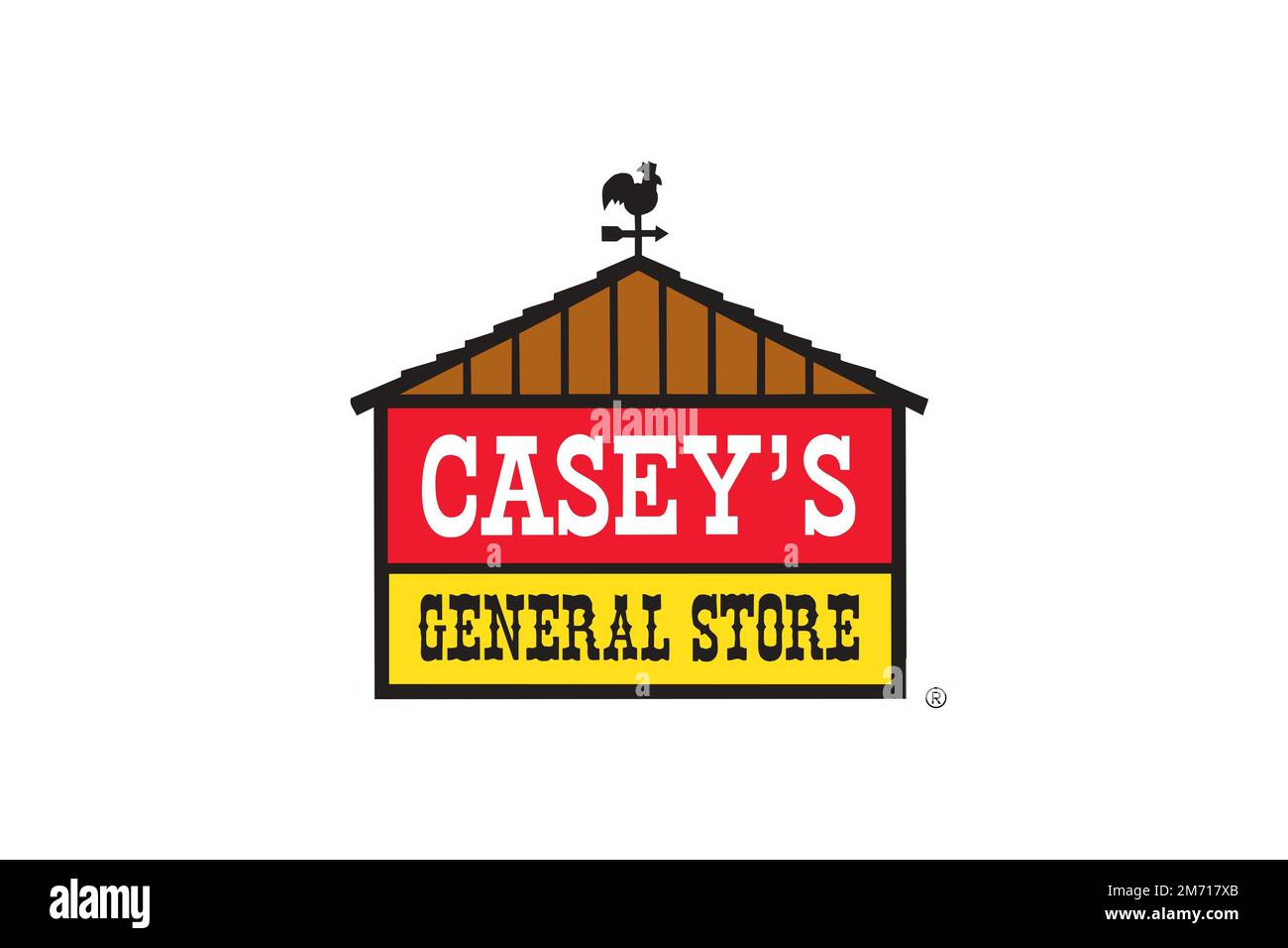 Casey's General Stores, Logo, White Background Stock Photo Alamy
