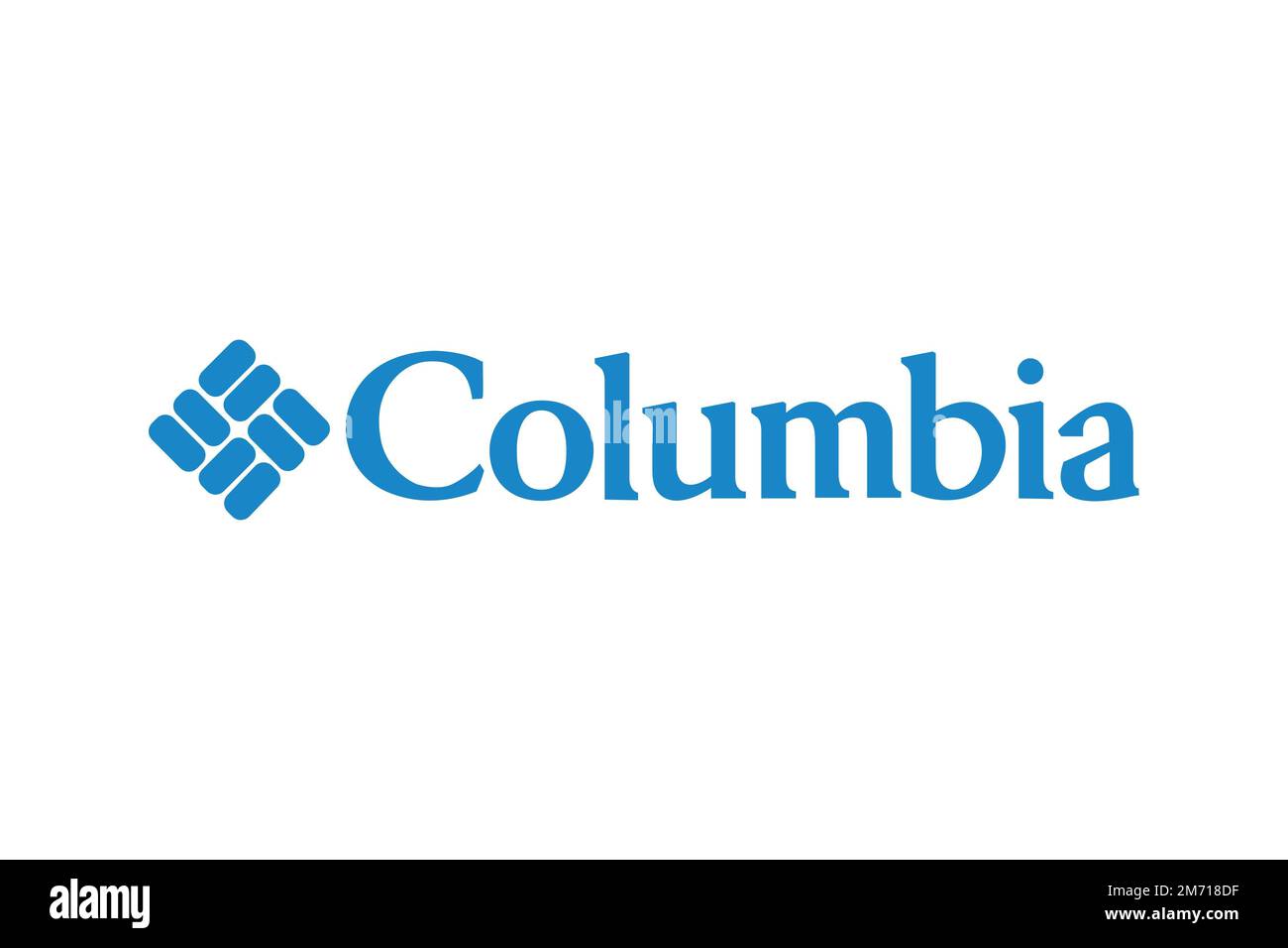 Columbia Sportswear, Logo, White Background Stock Photo - Alamy