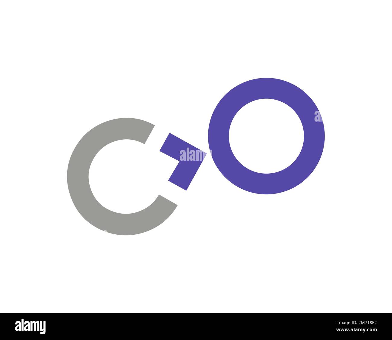 Collabora Rotated Logo White Background Stock Photo Alamy