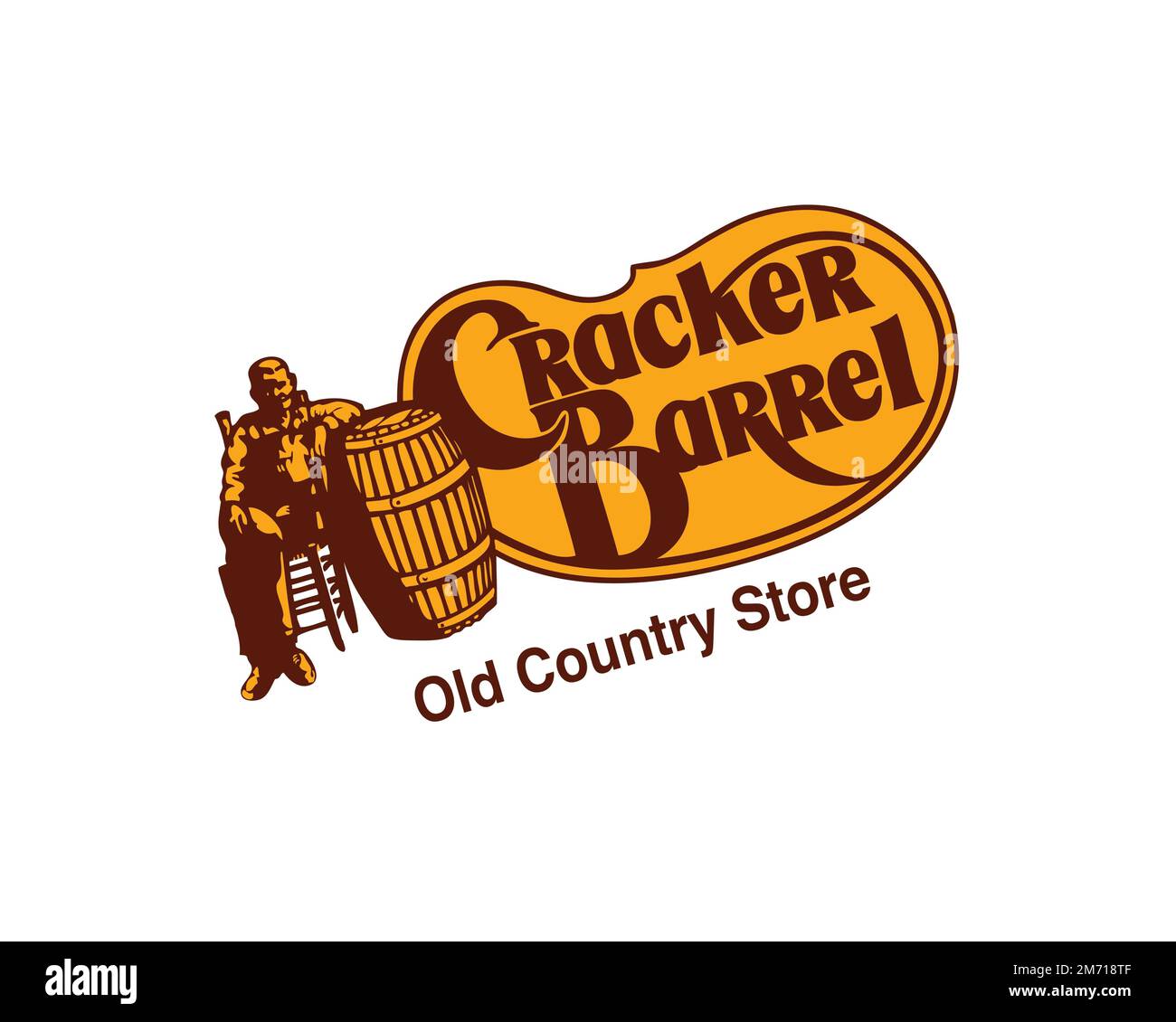 Cracker Barrel Rotated Logo White Background Stock Photo Alamy cracker-barrel-rotated-logo-white-background-stock-photo-alamy