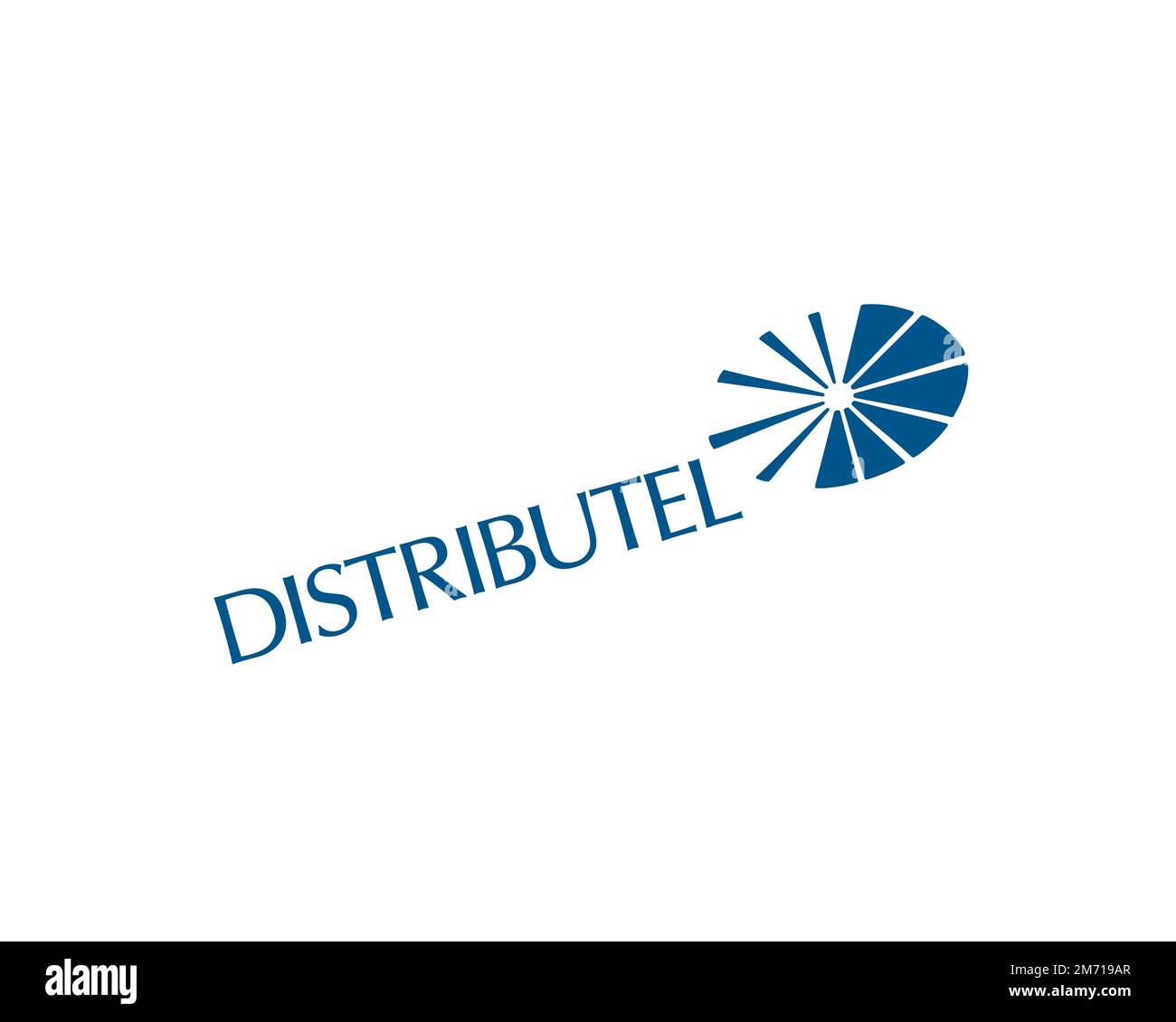 Distributor bag, rotated logo, white background Stock Photo Alamy