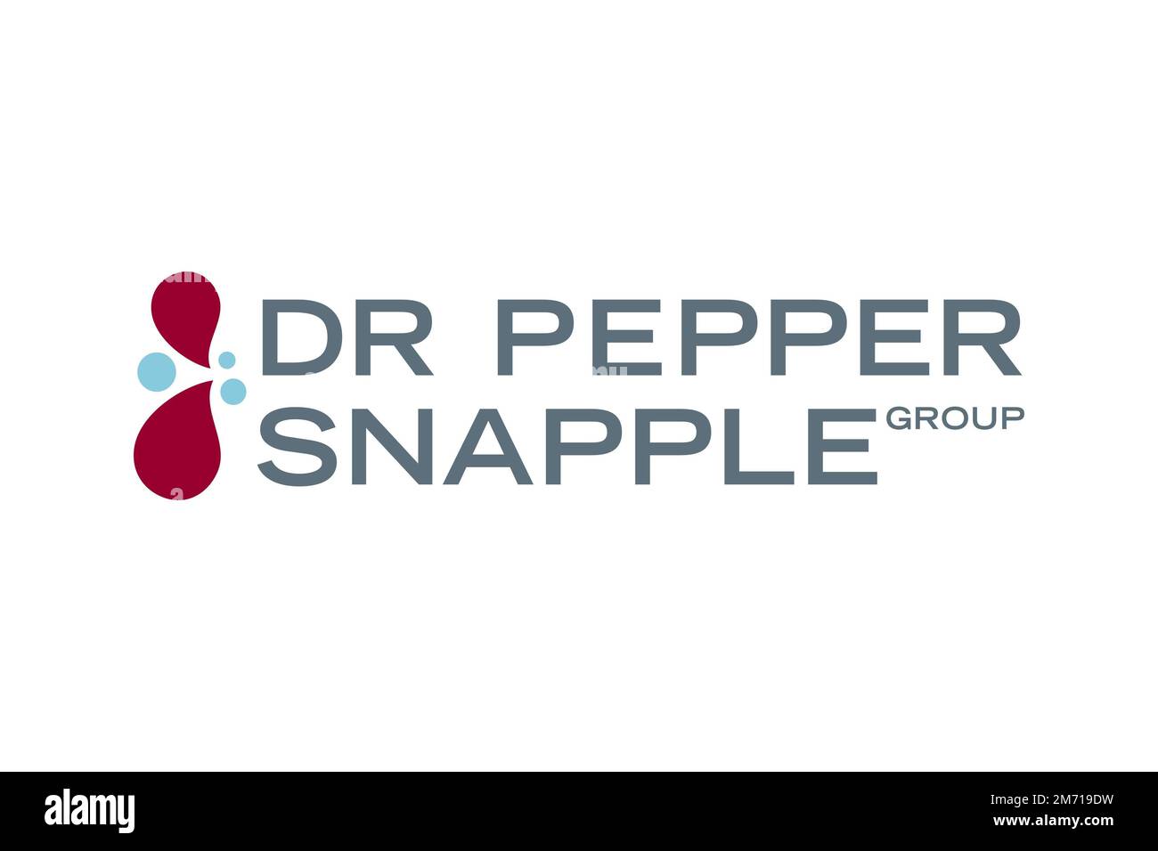 Dr Pepper Snapple Group, Logo, White Background Stock Photo - Alamy