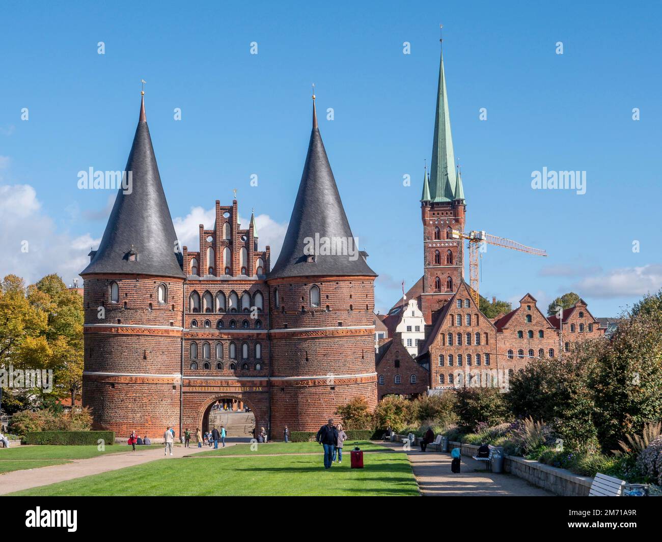 Medieval Brick Gate and Holsten Gate Museum, UNESCO World Heritage Site ...