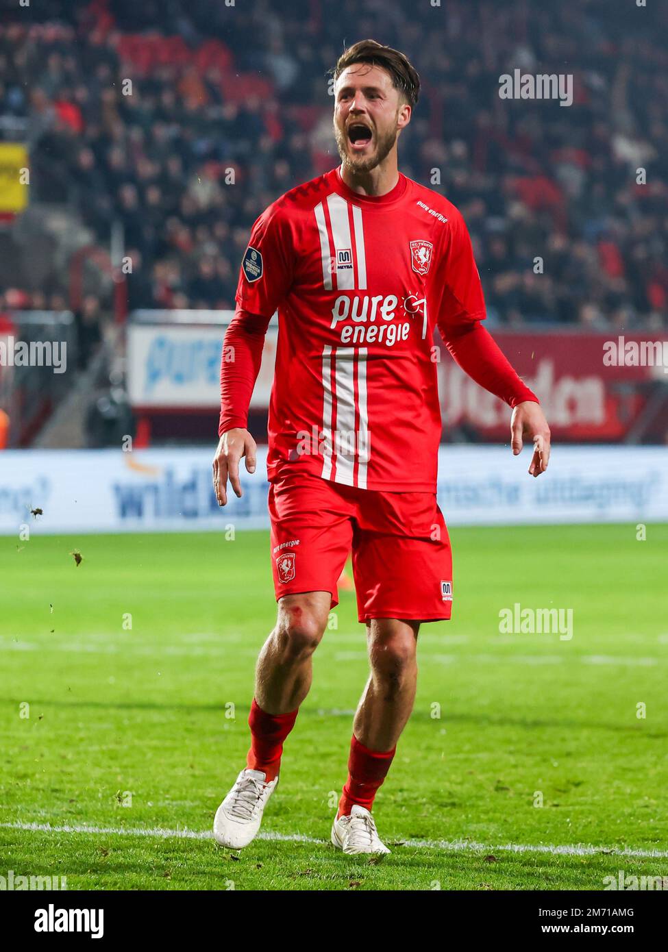 ENSCHEDE, NETHERLANDS - JANUARY 6: Ricky van Wolfswinkel of FC Twente ...