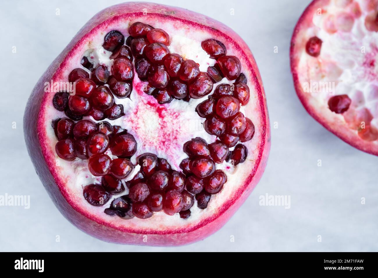 Pomegrantes are high in anthocyanins and polyphenols Stock Photo Alamy