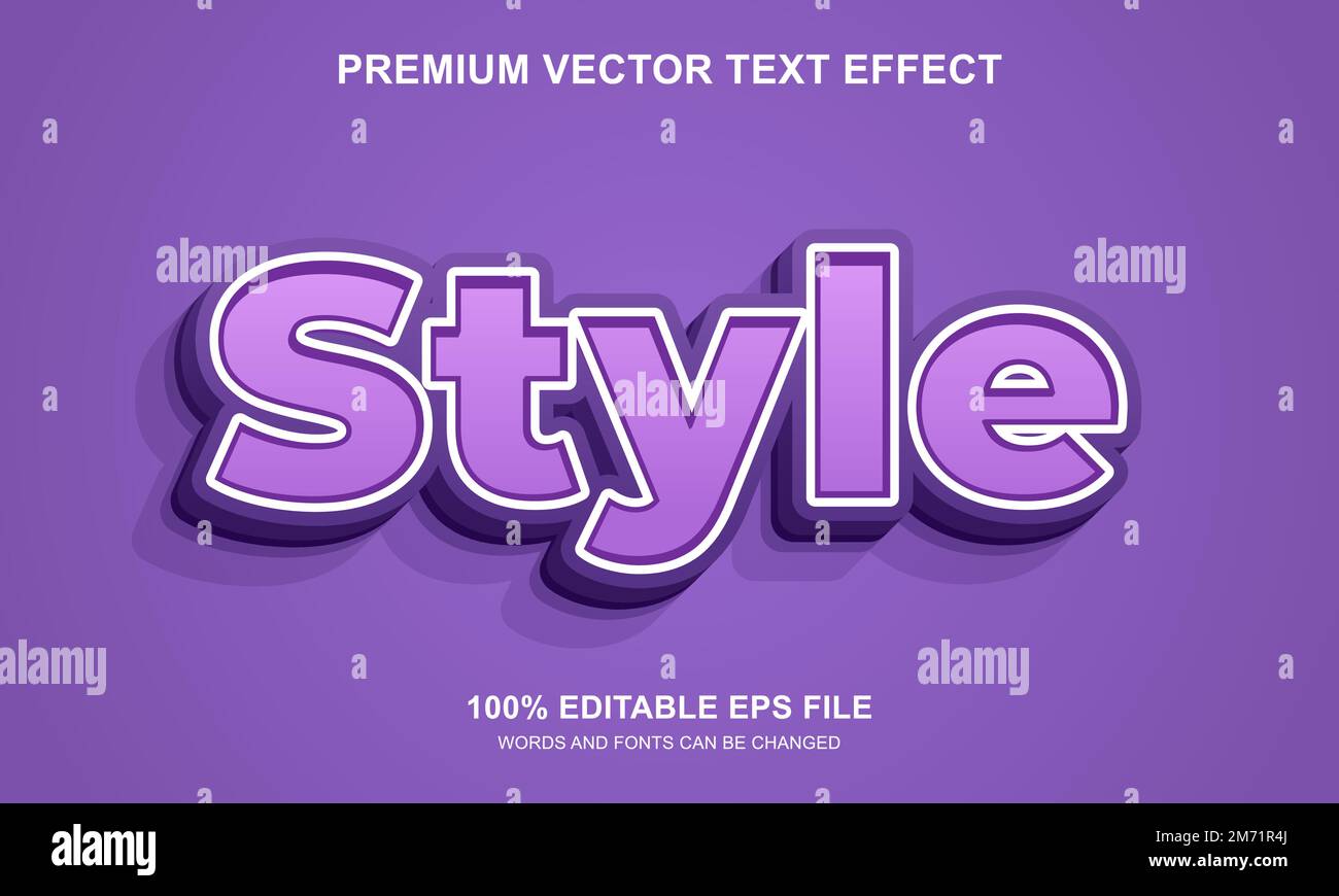 Editable Text Effects Style Text Effects Stock Vector Image Art Alamy Editable Text Effects Style Text Effects Stock Vector Image Art Alamy