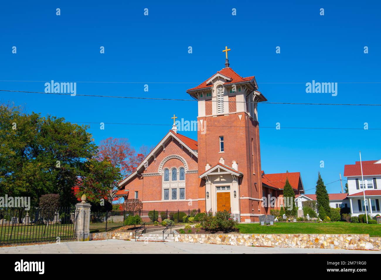St. Maronite Catholic Church at 1493 Cranston Street in historic city of Cranston, Rhode