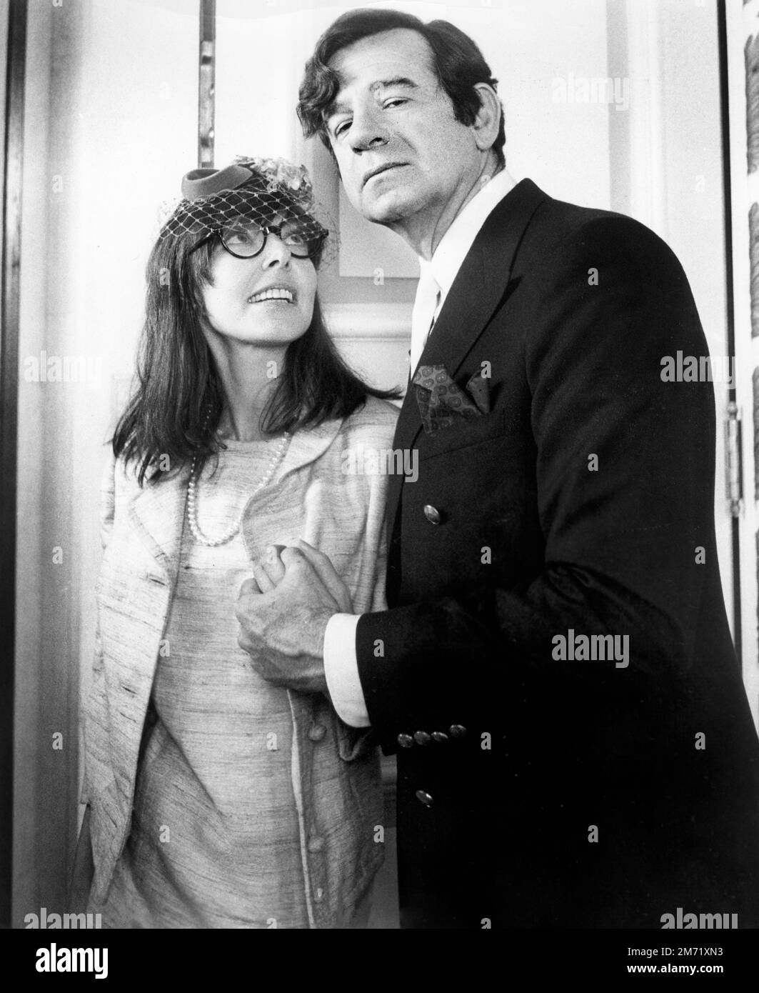 Elaine May, Walter Matthau, onset of the Film, "A New Leaf", Paramount