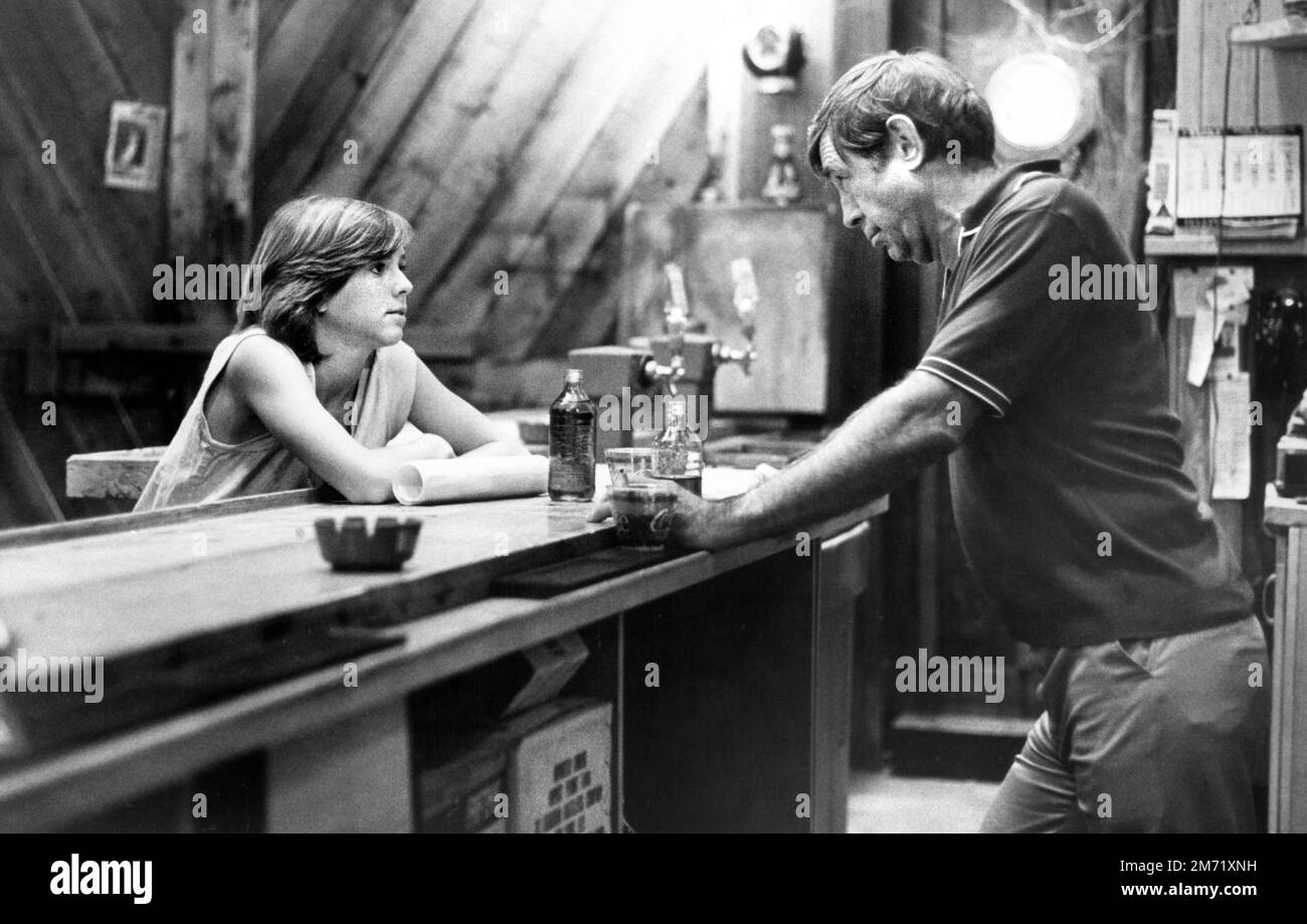 Kristy McNichol, Arlen Dean Snyder, on-set of the Film, 'The Night The Lights Went Out In Georgia', AVCO Embassy Pictures, 1981 Stock Photo