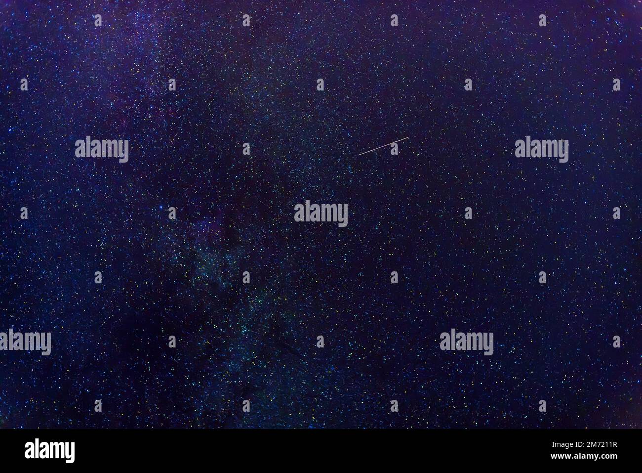 stars on the background of the night starry sky with the milky way ...