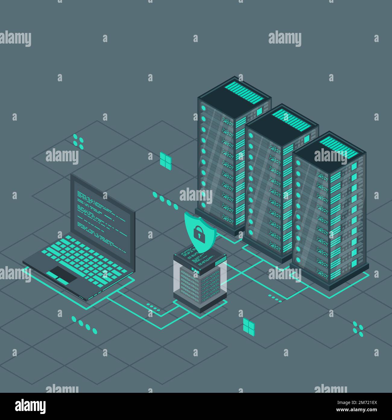 Lettering Quantum Computer Gold Silver Mechanism Stock Illustration  2215112211