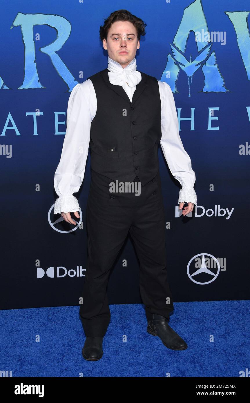 December 12, 2022, Hollywood, California, USA Britain Dalton arrives