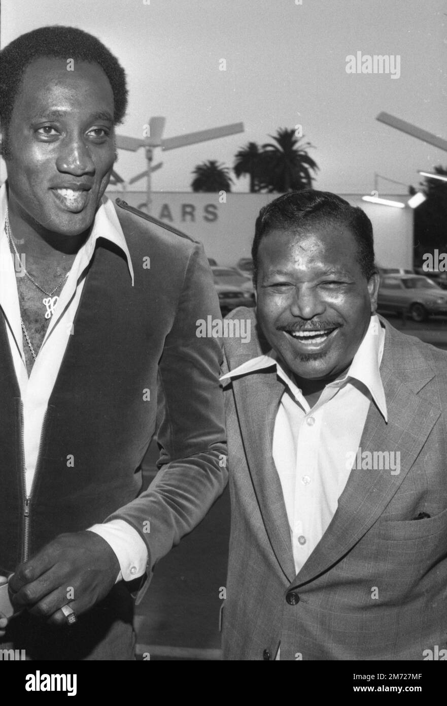Sugar Ray Robinson and Harold 