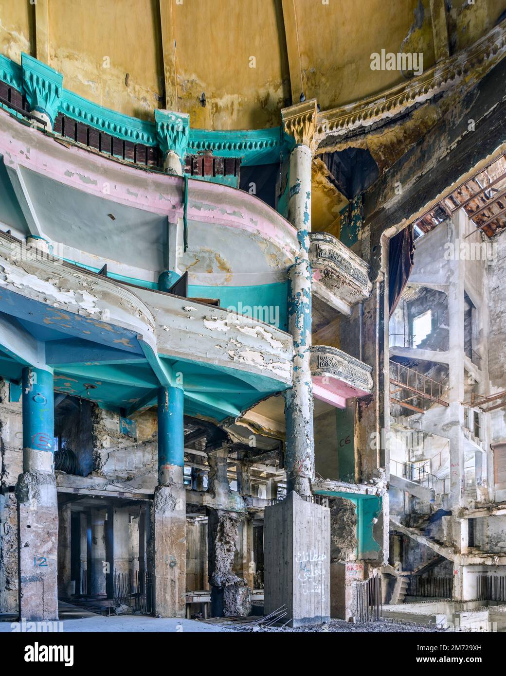 Stands of the Grand Theater of Beirut or "Le Grand Theatre des Milles
