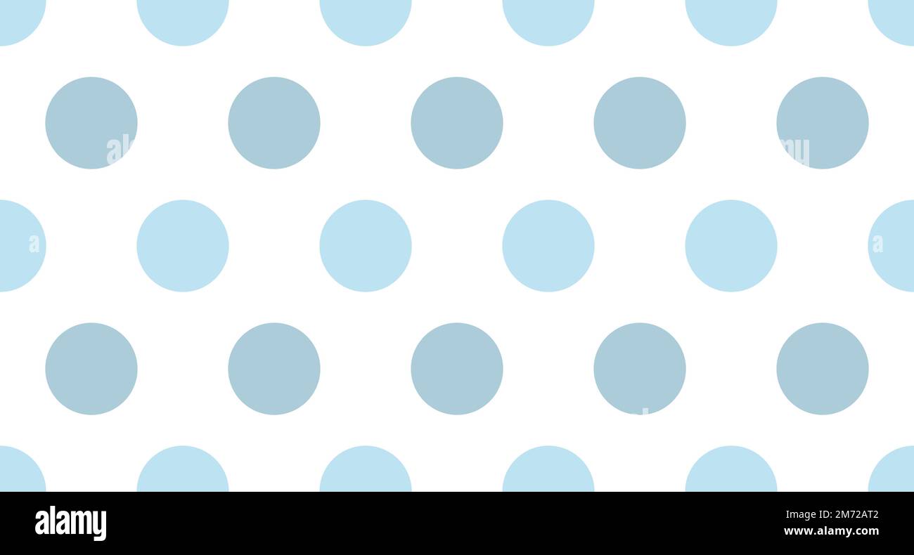 Seamless polka dot pattern. Vector repeating texture. Polka dot with ...