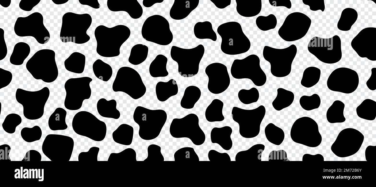 Abstract blob seamless vector repeat pattern design. Abstract blobs seamless background. Geometric Seamless pattern. Random black blotch. Vector illus Stock Vector