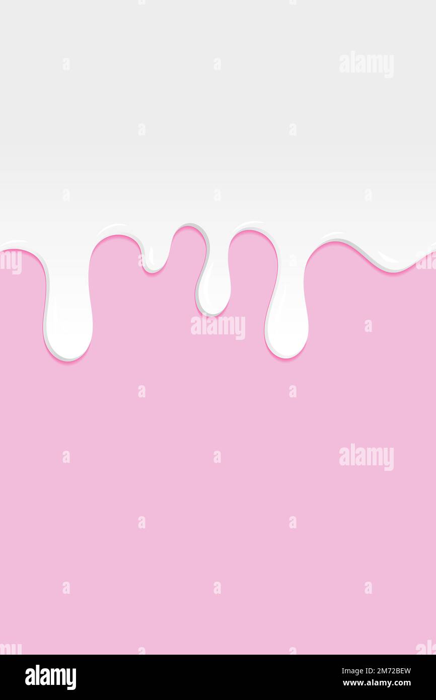 Bright food card. Milk flyers. Sweet realistic milk. Pink background