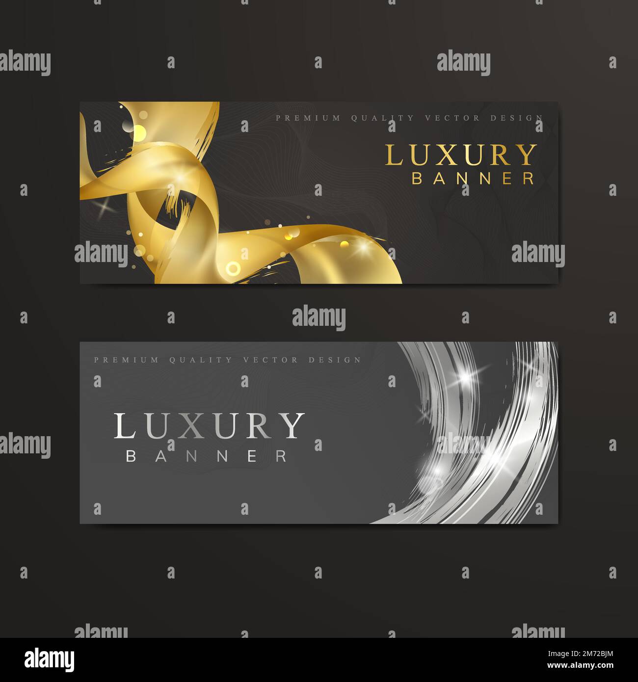 Wave abstract background set vector Stock Vector Image & Art - Alamy