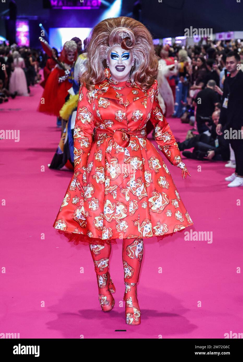 London, UK. 06th Jan, 2023. Just May at the launch of RuPaul's Drag Con