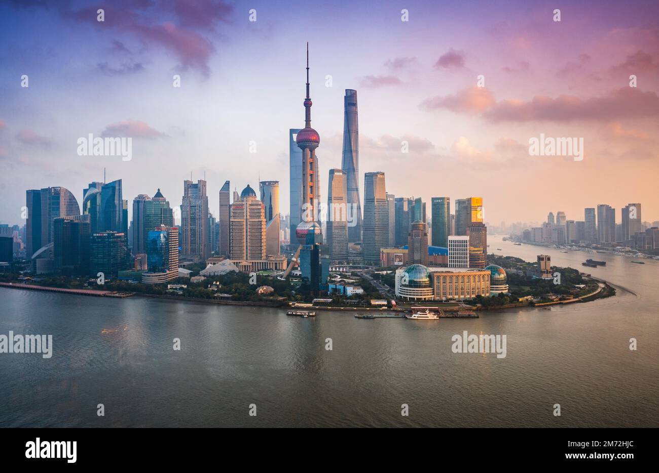 Birds eye view shanghai china hi-res stock photography and images - Alamy