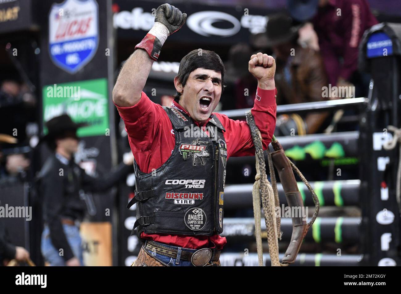 New York, USA. 06th Jan, 2023. Professional Bull Rider and threetime