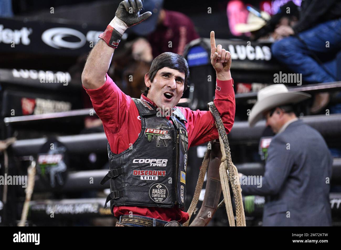 New York, USA. 06th Jan, 2023. Professional Bull Rider and threetime