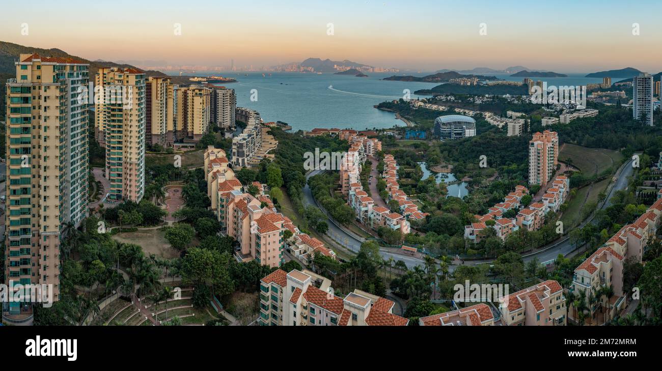 Kowloon bay panorama hi-res stock photography and images - Alamy