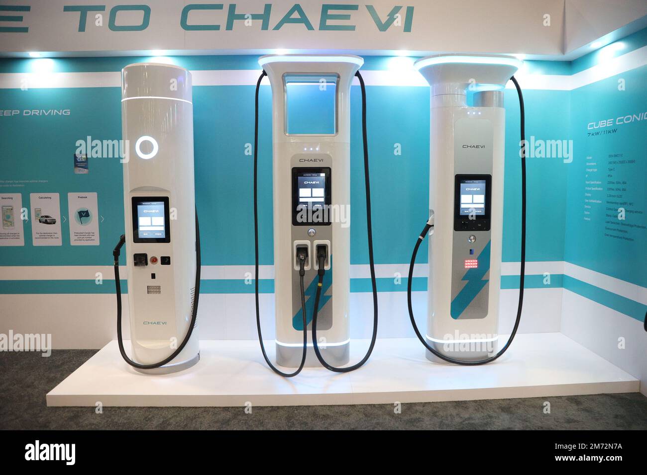 Las Vegas, United States. 06th Jan, 2023. A view of CHAEVI electric
