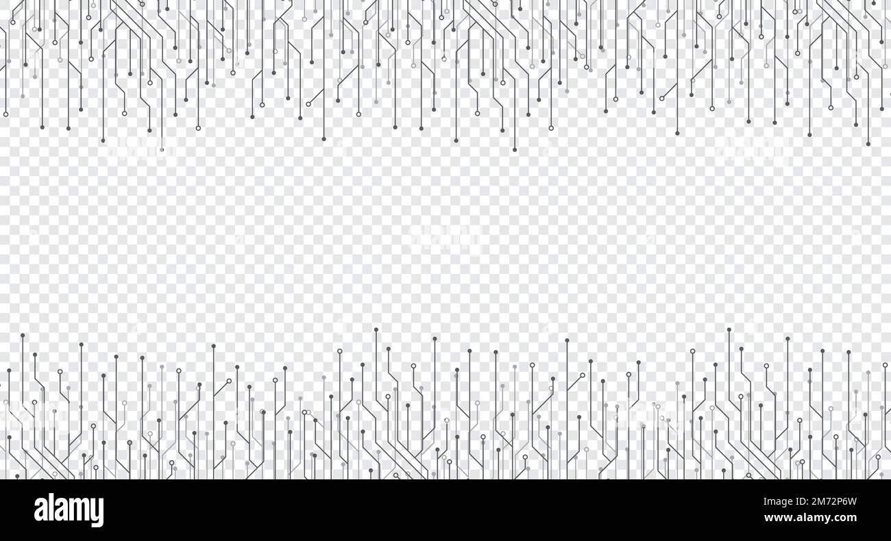 Circuit board electronics digital technology banner. Abstract