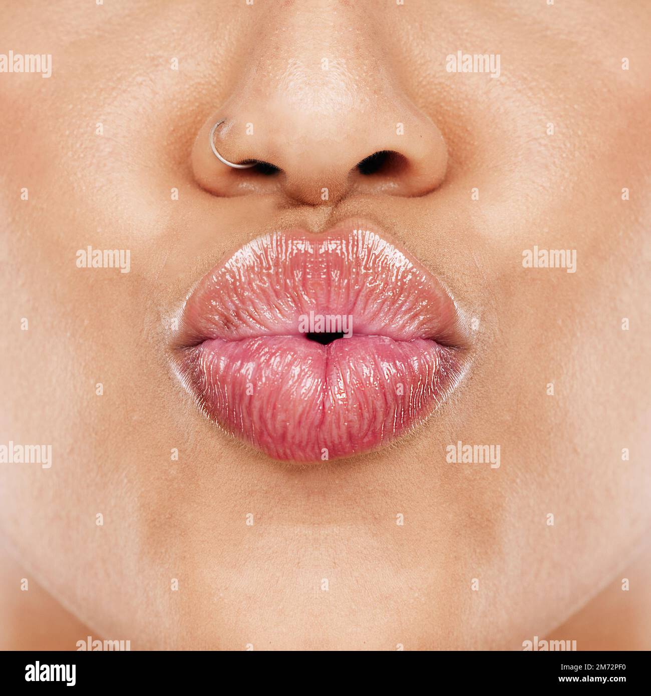 Natural lip hires stock photography and images Alamy