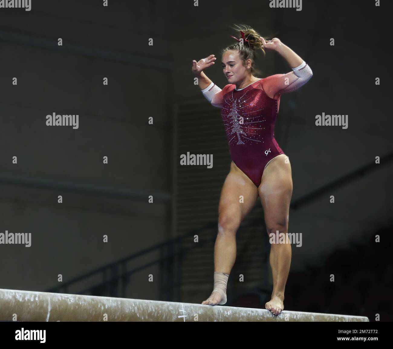 Las Vegas, NV, USA. 6th Jan, 2023. Stanford's Chloe Widner competes on