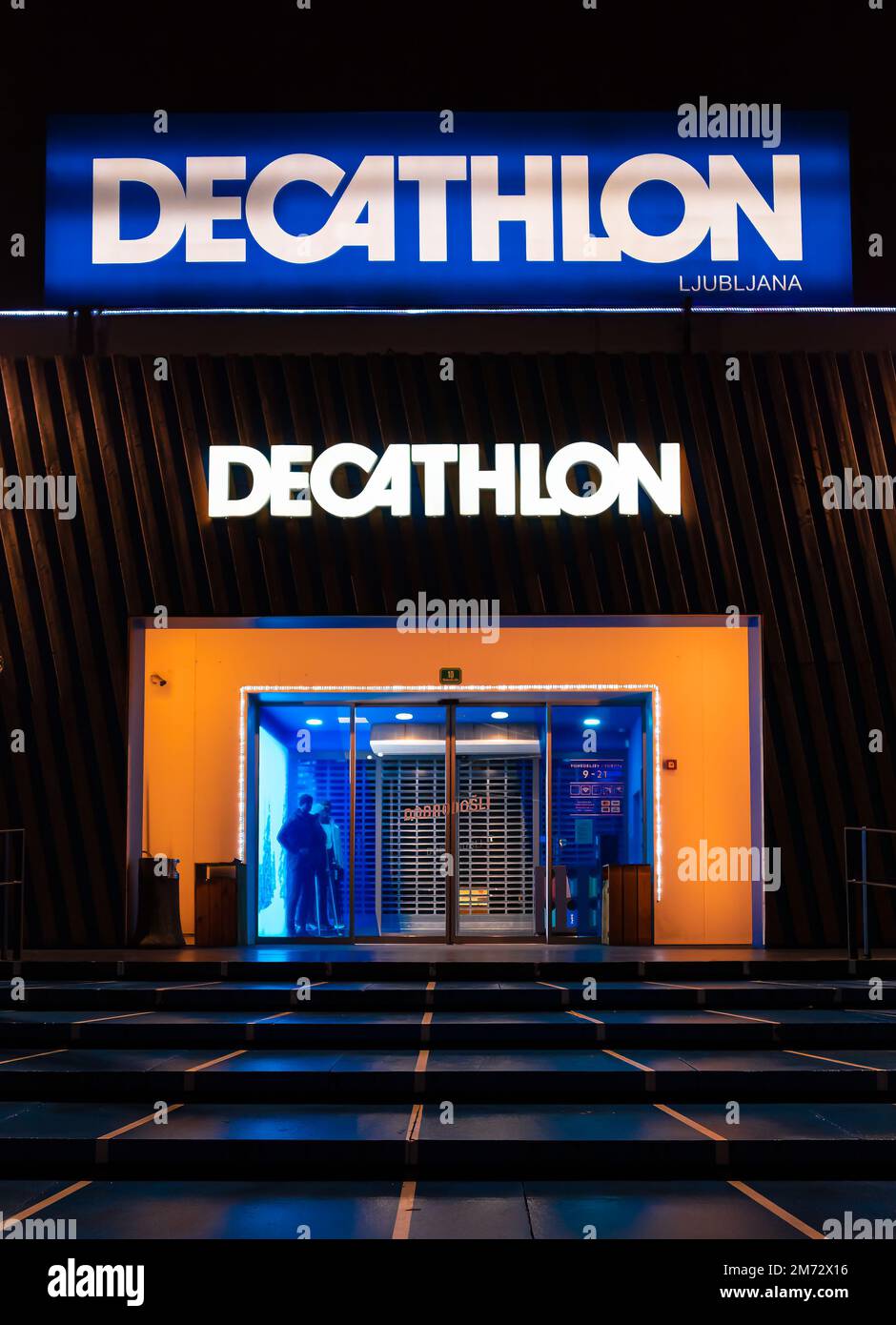 Ljubljana, Slovenia - December 26, 2022: Decathlon is a French sporting  goods retailer with over 1697 stores in 60 countries Stock Photo - Alamy