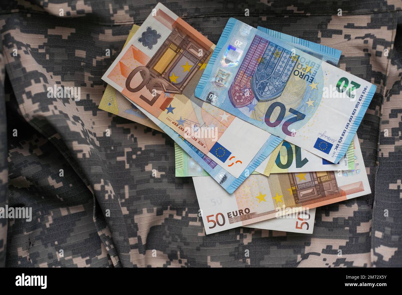 soldier camouflage, military uniform, money Stock Photo Alamy