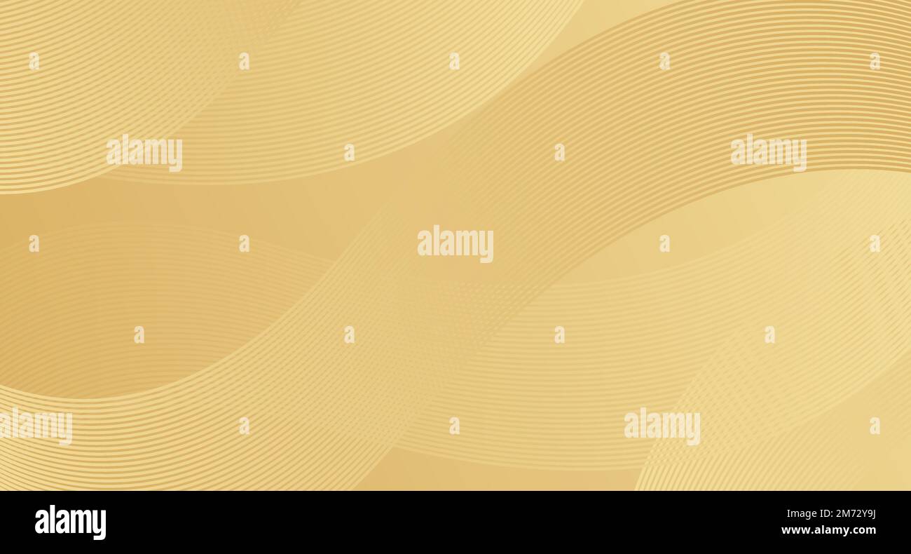 Abstract gold vector background with stripes. Abstract gold gradient