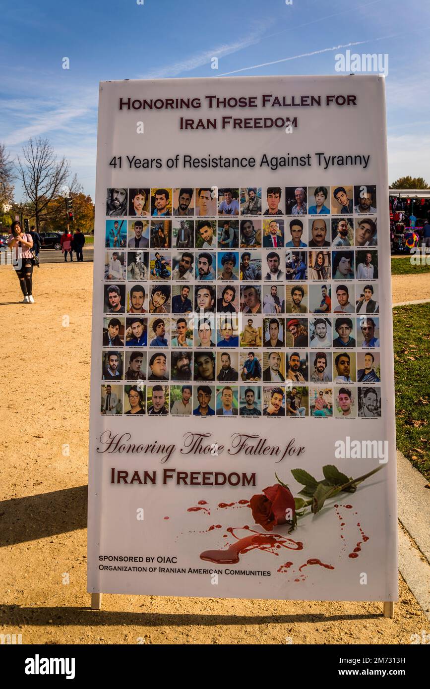 Honouring those fallen for iran freedom hi-res stock photography and ...