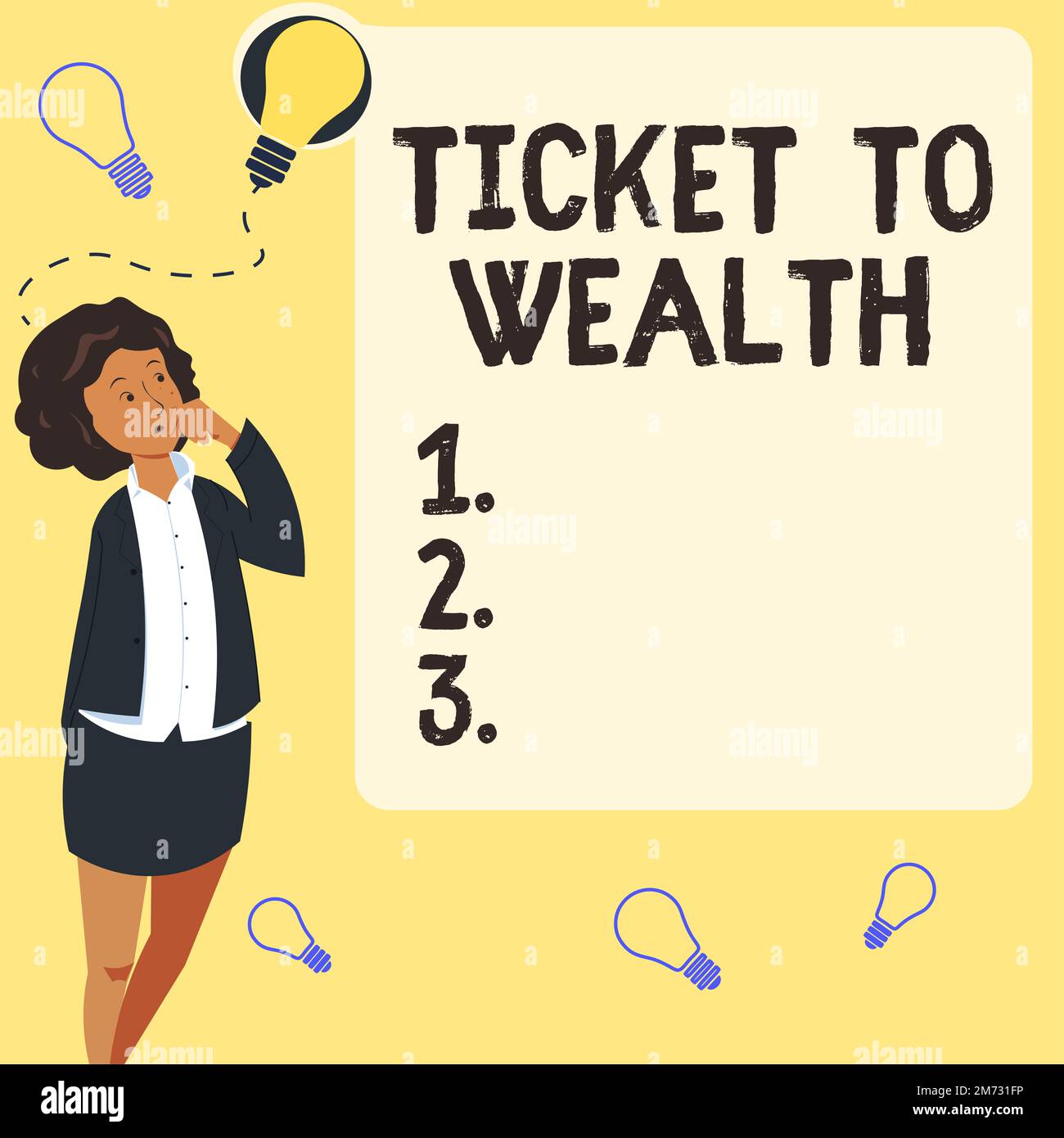 Hand writing sign Ticket to Wealth. Word for Wheel of fortune Passage