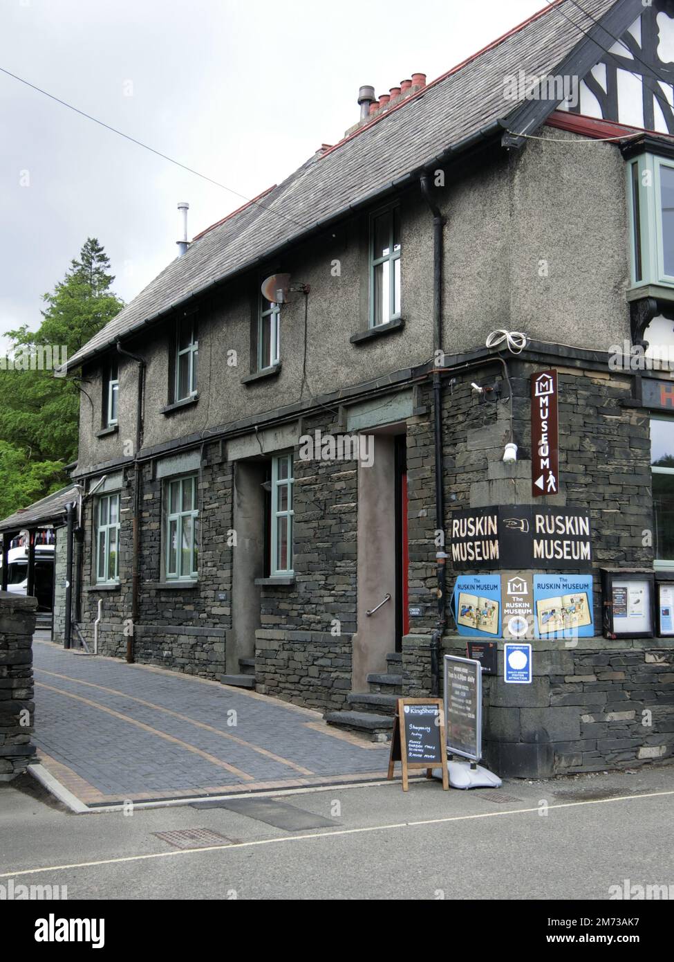 The Conistom Institute and Village Hall, Coniston, Lake District