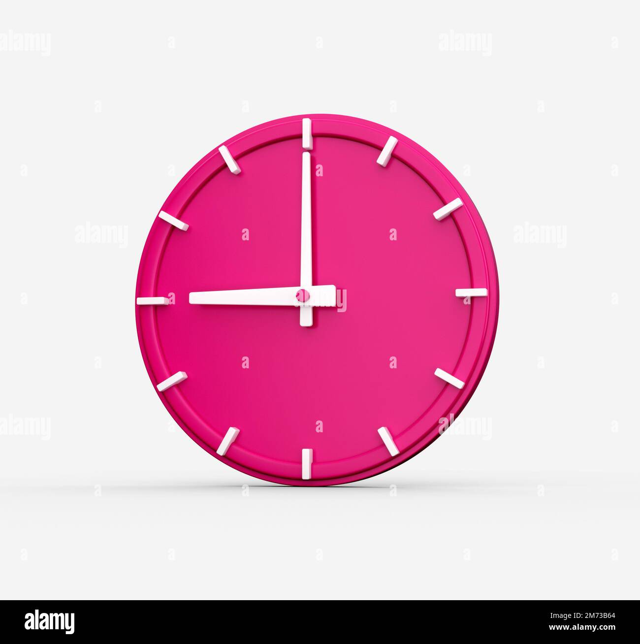 A 3D Render Of A Pink Wall Clock Showing The Time 9 O clock Isolated On mastering-utc-time-zone-made-easy-complete-guide-for-2024