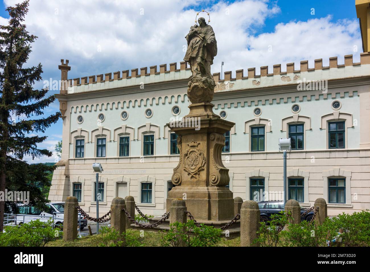 Vsetin (Wsetin): Mastaliska building in , Zlinsky, Zlin Region, Zliner Region, Czech Stock Photo