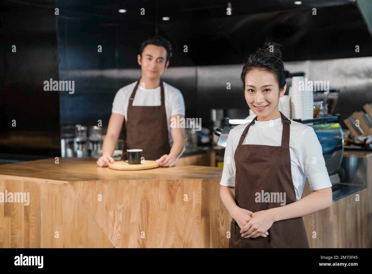 The coffee shop service Stock Photo Alamy