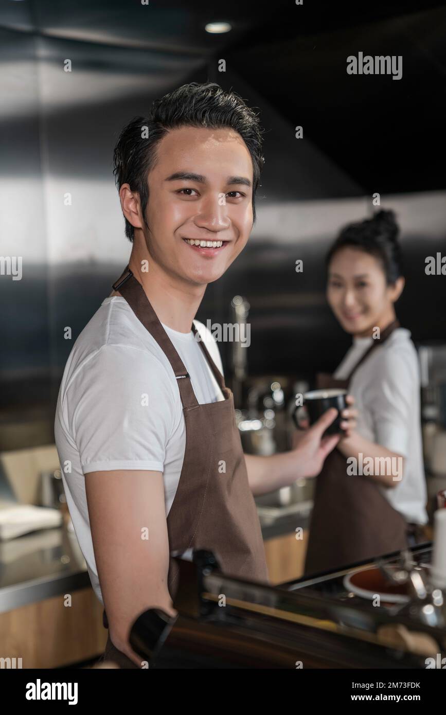 The coffee shop service Stock Photo Alamy