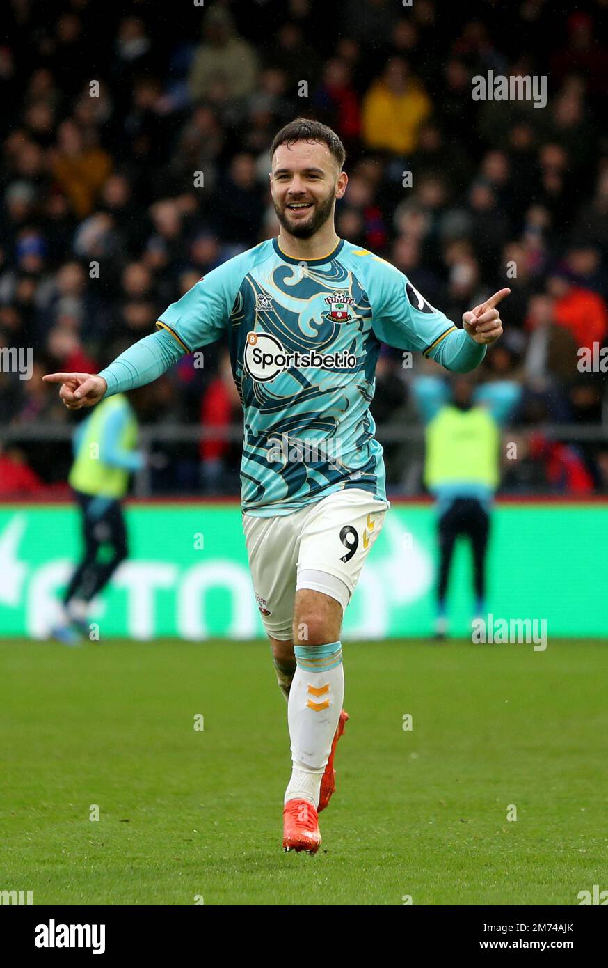 Southampton's Adam Armstrong celebrates scoring his sides second goal of the game during the