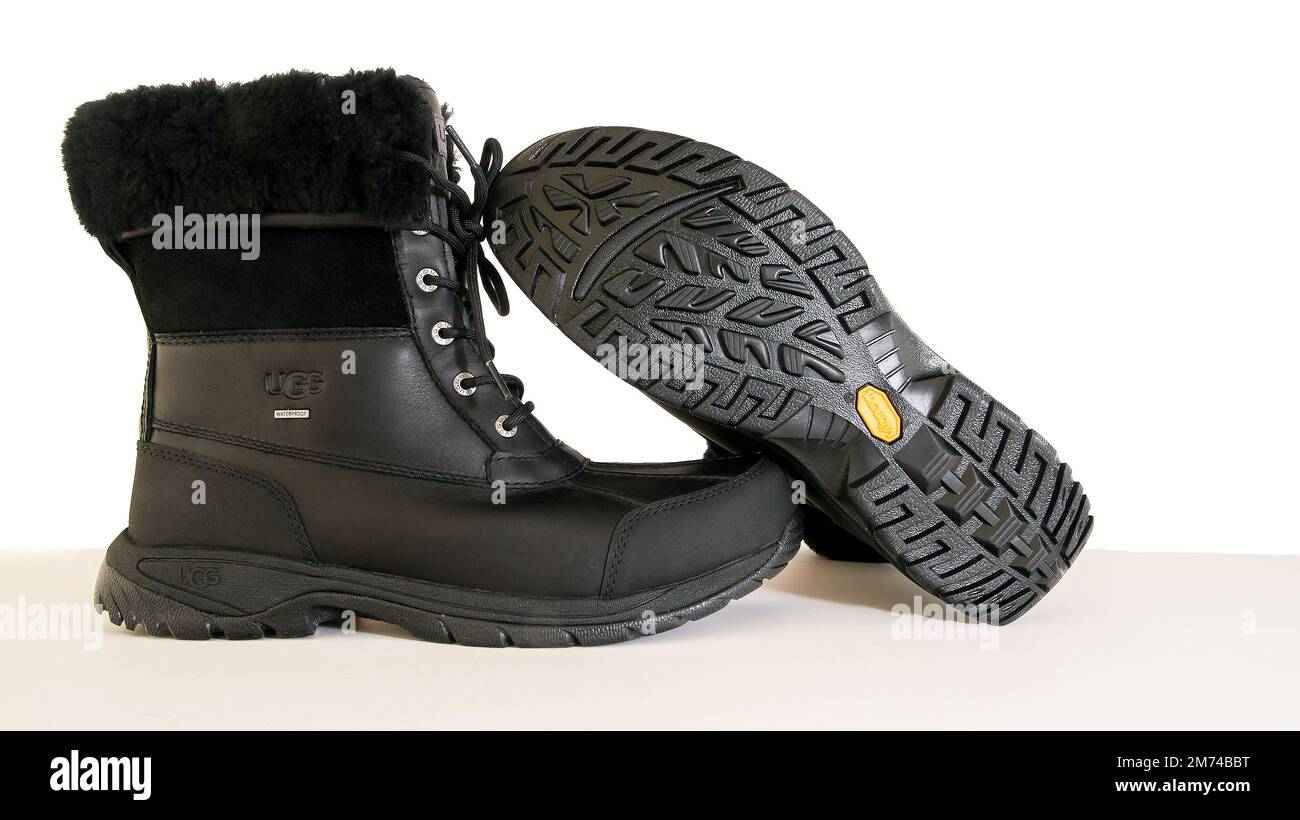 Black ugg boots hi-res stock photography and images - Alamy