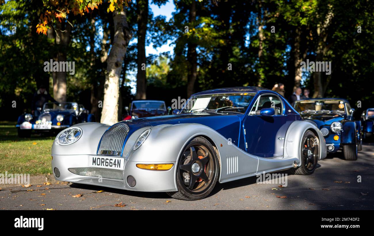 2004 Morgan Aero 8 ‘MOR 664N’ on display at the October Scramble held at the Bicester Heritage Centre on the 9th October 2022. Stock Photo