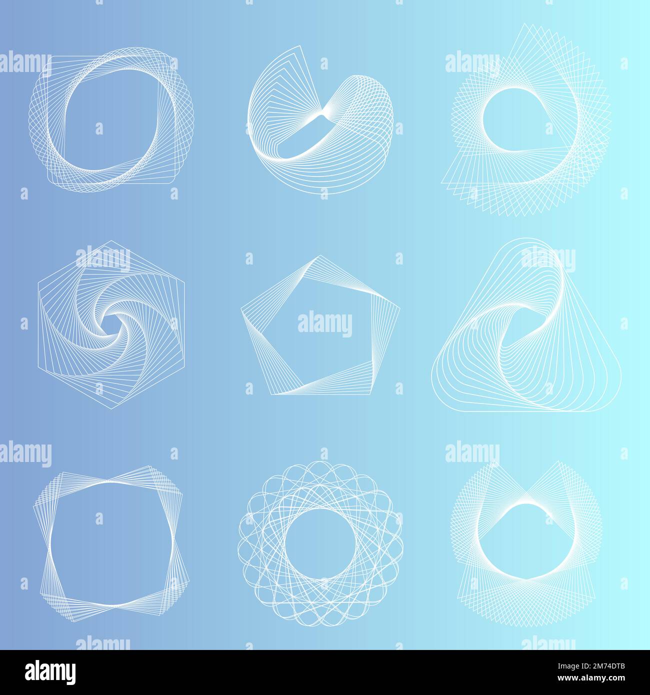 Abstract Geometric Elements Set Vector Stock Vector Image And Art Alamy 