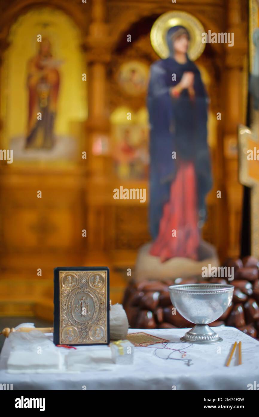 Throne, Holy Meal, Altar, antimension, gospel, altar cross, tabernacle